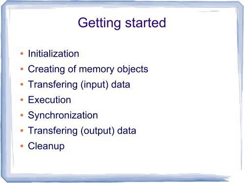 Introduction to OpenCL