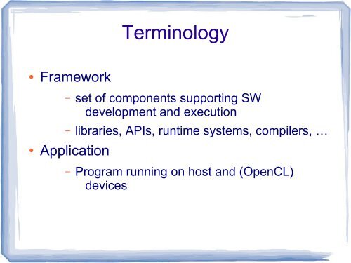 Introduction to OpenCL