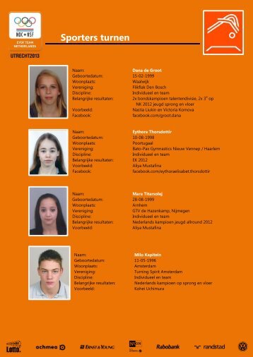 Sporters turnen - NOC*NSF