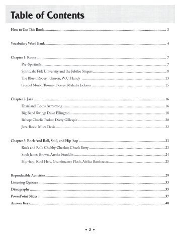 Table of Contents - Clarus Music, Ltd.