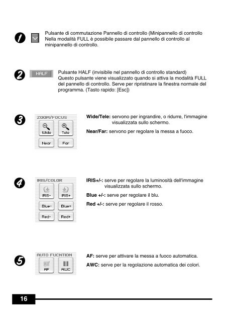 Samsung Digital Presenter Manuale d'uso del software - Medium