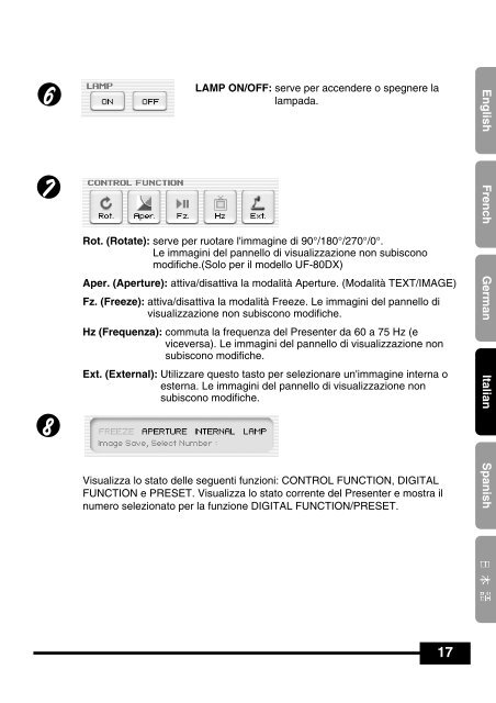 Samsung Digital Presenter Manuale d'uso del software - Medium