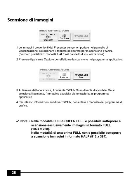 Samsung Digital Presenter Manuale d'uso del software - Medium