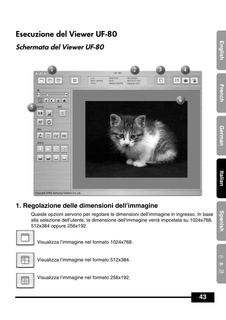 Samsung Digital Presenter Manuale d'uso del software - Medium