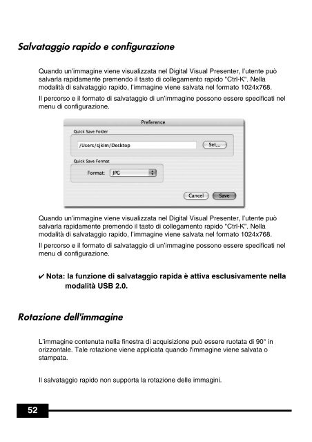 Samsung Digital Presenter Manuale d'uso del software - Medium