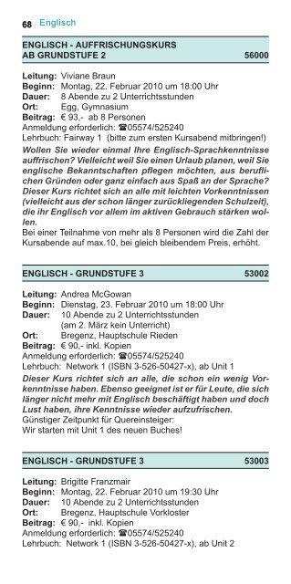 Landesbibliothek - Volkshochschule Bregenz