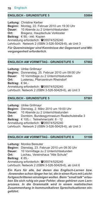 Landesbibliothek - Volkshochschule Bregenz