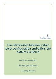 The relationship between urban street ... - Intelligent Space