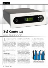Bel Canto C5i - Ultra High-End Audio and Home Theater Review