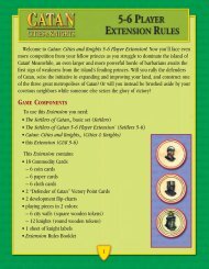 Cities and Knights 5-6 Player Extension! - Settlers of Catan