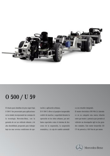 O 500 U 59 CA Euro III - Mercedes Benz