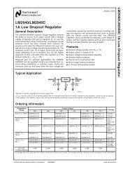 LM2940/LM2940C 1A Low Dropout Regulator - Avtanski.com ...