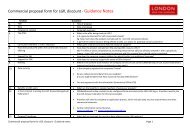 Commercial proposal form for LGfL discount - Guidance Notes