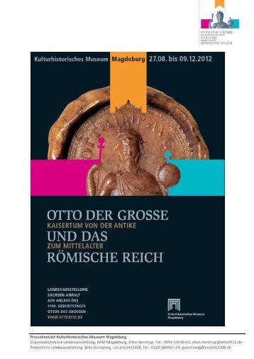 Otto der GroÃƒÂŸe Ã¢Â€Â“ Biographie - projekt2508