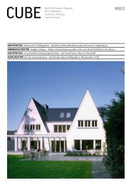 Fotos - CUBE - Das Kölner  Magazin für Architektur