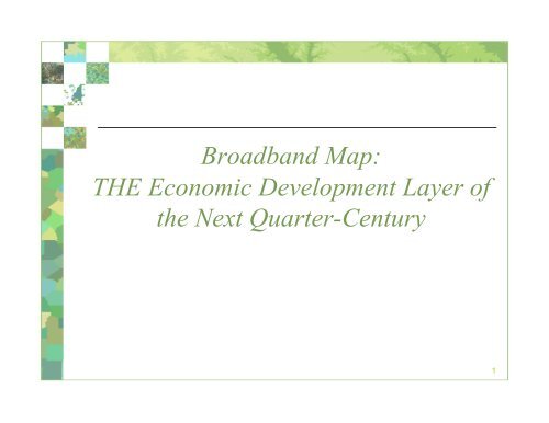 Broadband Map - Georgia Tech Broadband Institute