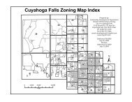Cuyahoga Falls Zoning Map Accessory Structure - Cuyahoga Falls