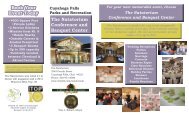 The Natatorium Conference and Banquet Center ... - Cuyahoga Falls