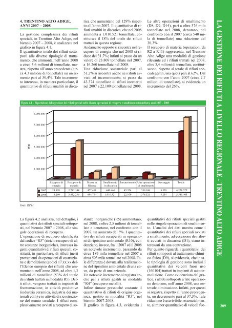 Rapporto rifiuti speciali 2010 - Ispra