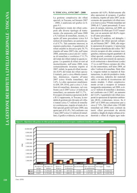 Rapporto rifiuti speciali 2010 - Ispra