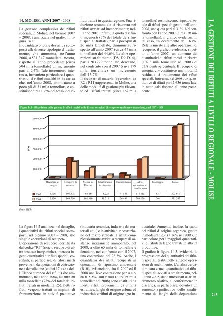 Rapporto rifiuti speciali 2010 - Ispra