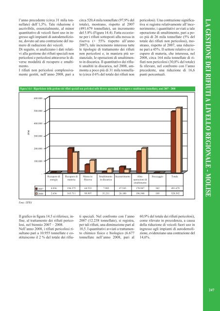 Rapporto rifiuti speciali 2010 - Ispra