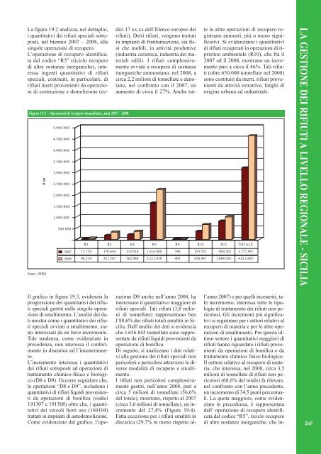 Rapporto rifiuti speciali 2010 - Ispra