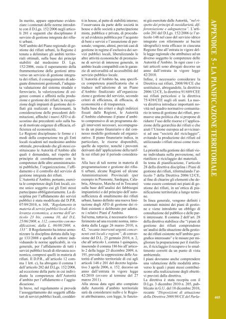 Rapporto rifiuti speciali 2010 - Ispra