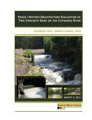 phase i history/architecture evaluation of two ... - Cuyahoga Falls
