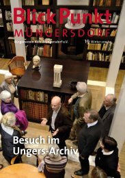 Besuch im Ungers-Archiv - Bürgerverein Köln-Müngersdorf ev