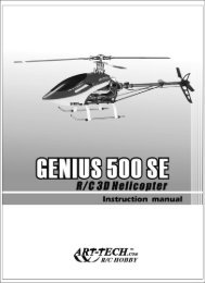 Page 1 H/I2 31| Heliclmter Instruction manual R/C HOBBY Page 2 ...