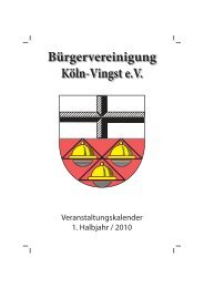 Bürgervereinigung Köln-Vingst e.V.