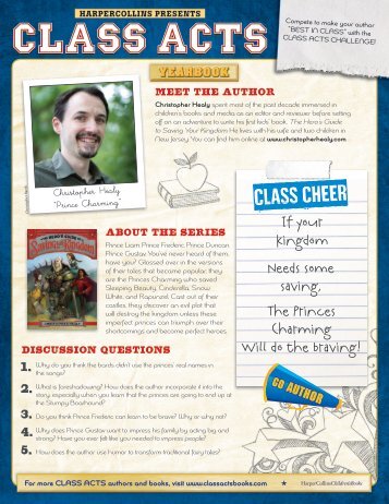 CLASS CHEER - HarperCollins Children's Books