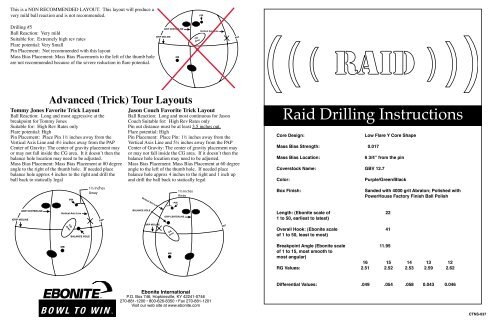 Raid Drilling Instructions - Ebonite