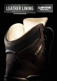 Please download our current boot catalog by clicking ... - Lowa Boots