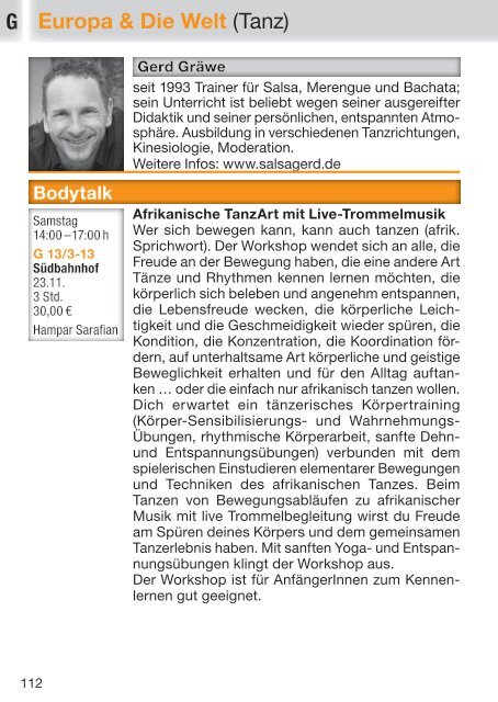 Werkhaus Programmheft 2/2013