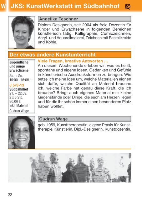 Werkhaus Programmheft 2/2013