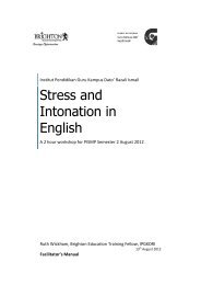 Stress and Intonation in English