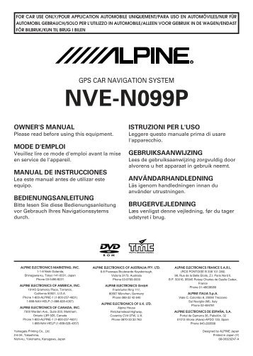 NVE-N099P - Alpine