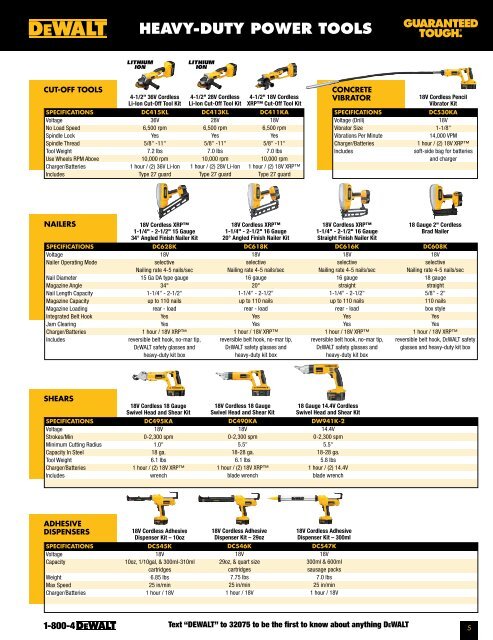 DeWalt - eBuild