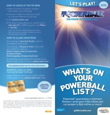 Powerball Guide