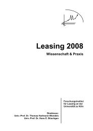 Ursachen und Auswirkungen auf die Leasing-Branche