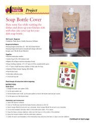 Soap Bottle Cover - Amazing Designs Blog