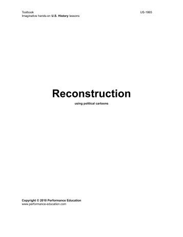 US-1865_Reconstruction through political cartoons ... - Series Review