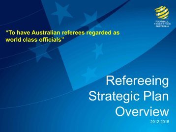 Referee Development Structure - Northern NSW Football