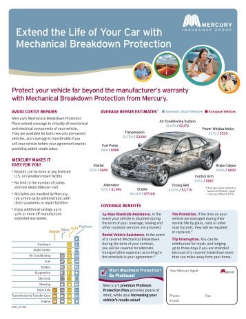 Extend the Life of Your Car with Mechanical Breakdown Protection