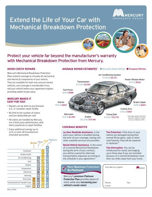 Extend the Life of Your Car with Mechanical Breakdown Protection