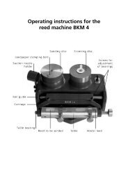 Anleitung BKM 4 e 0807 - Schmidt Maschinenbau