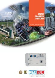 STATIC TRANSFER SWITCHES - Fibat