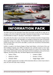 competitor information pack